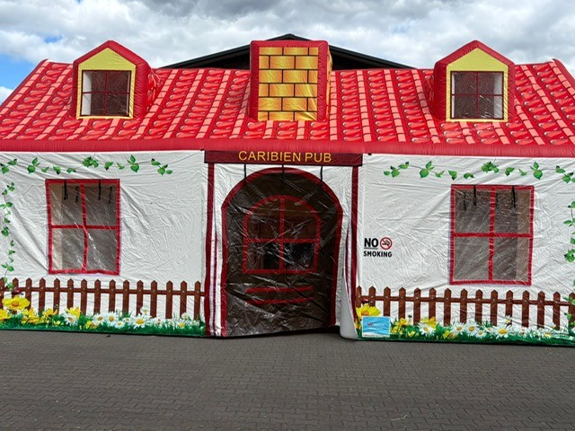 Opblaasbare tent caribien