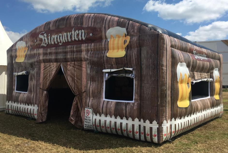 Opblaasbare tent biergarten